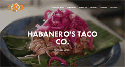 Desktop Screenshot of habanerostacos.com