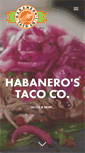Mobile Screenshot of habanerostacos.com